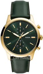 Fossil Zielony/Skóra Ø44 mm FS5599
