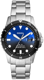 Fossil FB-01 Niebieski/Stal Ø42 mm FS5668