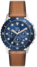 Fossil Fb-01 Niebieski/Skóra Ø42 mm FS5914