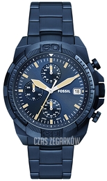 Fossil Bronson VALUE_INKNOWN Niebieski/Stal Ø44 mm FS5916