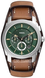 Fossil Machine Zielony/Skóra Ø42 mm FS5962