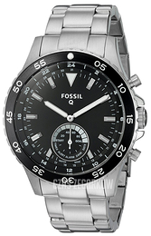 Fossil Czarny/Stal Ø46 mm FTW1126