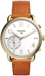 Fossil Biały/Skóra Ø40 mm FTW1127