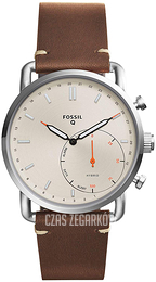 Fossil Kremowy/Skóra Ø42 mm FTW1150