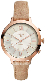 Fossil Jacqueline Biały/Skóra Ø38 mm FTW5013