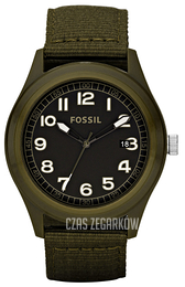 Fossil Sport Brązowy/Tkanina Ø46 mm JR1293