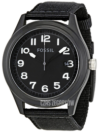 Fossil Czarny/Tkanina Ø46 mm JR1294