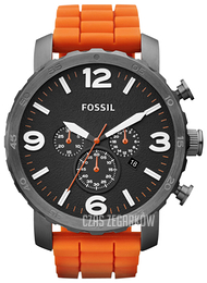 Fossil Nate Czarny/Guma Ø50 mm JR1428