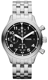 Fossil Czarny/Stal Ø38 mm JR1429