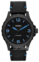 Fossil Czarny/Skóra Ø45 mm JR1446