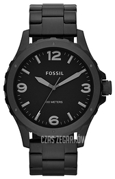 Fossil Czarny/Stal Ø45 mm JR1458
