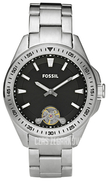 Fossil Twist Czarny/Stal Ø42 mm ME1105