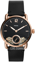 Fossil The Commuter Czarny/Skóra Ø42 mm ME1168