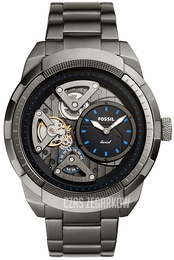 Fossil Bronson Twist Czarny/Stal Ø50 mm ME1171