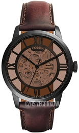 Fossil Townsman Szkieletowa tarczy/Skóra Ø44 mm ME3098