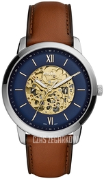 Fossil Neutra Niebieski/Skóra Ø44 mm ME3160