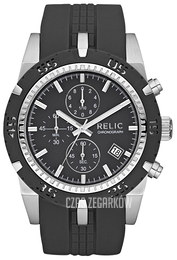 Fossil Chronograph Czarny/Guma Ø44 mm ZR66041