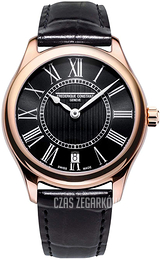 Frederique Constant Classics Czarny/Skóra Ø36 mm FC-220MB3B4