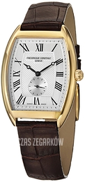 Frederique Constant Classics Art Deco Srebrny/Skóra Ø40 mm FC-235M3T25