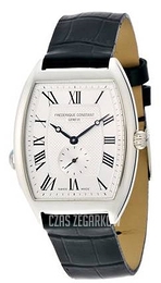 Frederique Constant Classics Art Deco Srebrny/Skóra Ø40 mm FC-235M3T26