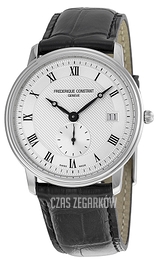 Frederique Constant Classics Srebrny/Skóra Ø37 mm FC-245M4S6