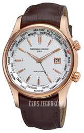 Frederique Constant Classics Srebrny/Skóra Ø43 mm FC-255V6B4