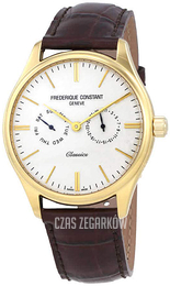 Frederique Constant Classics Srebrny/Skóra Ø40 mm FC-259ST5B5