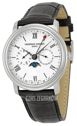Frederique Constant Classics Srebrny/Skóra Ø40 mm FC-270SW4P6