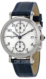 Frederique Constant Classics Biały/Skóra Ø34 mm FC-291A2R6