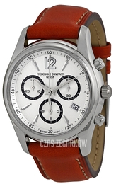 Frederique Constant Classics Srebrny/Skóra Ø38.5 mm FC-292SB4B26