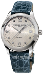 Frederique Constant Ladies Automatic Srebrny/Skóra Ø36 mm FC-303LGD3B6