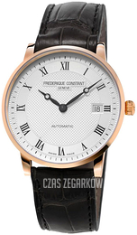 Frederique Constant Classics Srebrny/Skóra Ø37.5 mm FC-316MC5B9