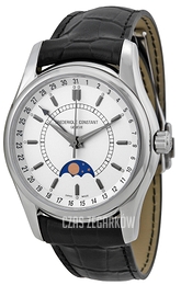 Frederique Constant Classics Srebrny/Skóra Ø43 mm FC-330S6B6