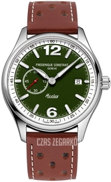 Frederique Constant Vintage Rally Zielony/Skóra Ø40 mm FC-345HGRS5B6