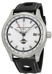 Frederique Constant Vintage Rally Srebrny/Skóra Ø40 mm FC-350HS5B6