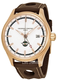 Frederique Constant Vintage Rally Srebrny/Skóra Ø40 mm FC-350HVG5B4