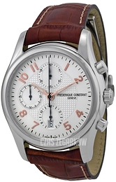 Frederique Constant Vintage Rally Srebrny/Skóra Ø43 mm FC-392RV6B6