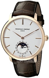 Frederique Constant Manufacture Srebrny/Skóra Ø42 mm FC-705V4S9