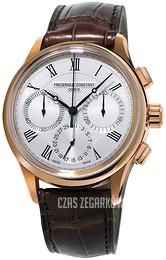 Frederique Constant Manufacture Srebrny/Skóra Ø42 mm FC-760MC4H4