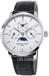 Frederique Constant Manufacture Srebrny/Skóra Ø42 mm FC-775S4S6