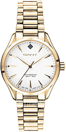 Gant Biały/Stal w odcieniu złota Ø34 mm G129003