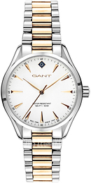 Gant Sharon Biały/Stal w odcieniu złota Ø34 mm G129004