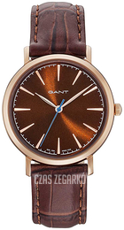 Gant Stanford Brązowy/Skóra Ø36 mm GT021007