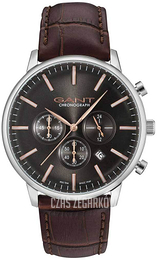Gant Szary/Skóra Ø44 mm GT024001