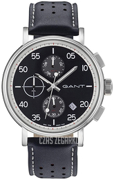 Gant Wantage Czarny/Skóra Ø45 mm GT037001