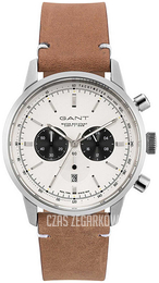 Gant Bedford Biały/Skóra Ø43 mm GT064001