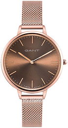 Gant Bronz/Stal w kolorze różowego złota Ø35 mm GT072003