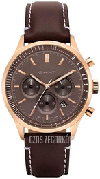 Gant Brązowy/Skóra Ø42 mm GT080001