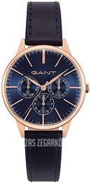 Gant Niebieski/Skóra Ø36 mm GTAD05400499I