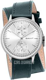 Gant Srebrny/Skóra Ø36 mm GTAD09000899I